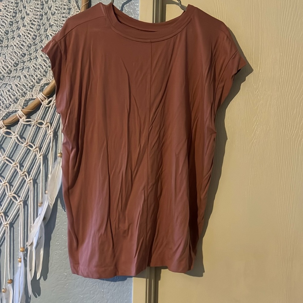 Mauve Short-Sleeve Shirt